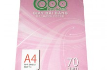 Giấy A4 BB hồng tem 70/90