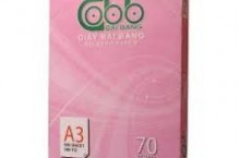 Giấy A3 BB hồng tem 70/90