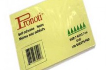 Giấy giao việc Pronotti cỡ 3x5