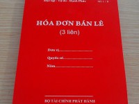Hóa đơn bán lẻ 3 liên