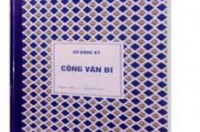 Sổ công văn đi 