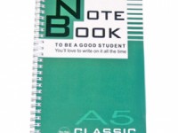 Sổ lò xo A5 dày 200T BK