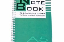 Sổ lò xo A5 dày 200T BK