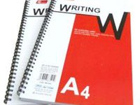 Sổ lò xo A4 dày 200T BK