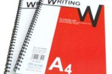 Sổ lò xo A4 dày 200T BK